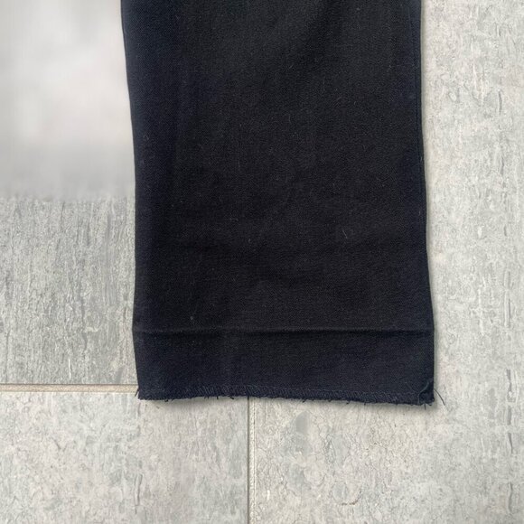 GAP Slim Cropped Two-Way Stretch Ankle Low-Rise Pants Black Size 0 - Picture 11 of 13